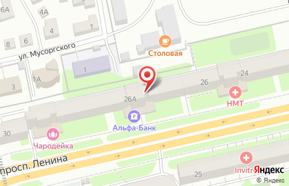 TianDe на проспекте Ленина на карте