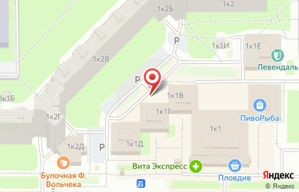 Магазин горячей выпечки на улице Маршала Казакова на карте