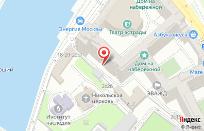 Ресторан выездного обслуживания Novikov Catering на улице Серафимовича на карте