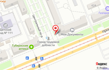 Многофункциональный центр в Красноярске на карте