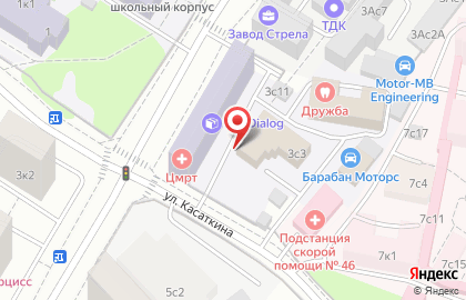 ИНТЕКС на Улице Сергея Эйзенштейна на карте