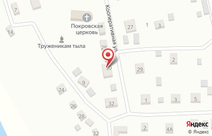 Продуктовый магазин в Тюмени на карте