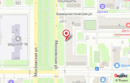 Минимаркет Фасоль на Московской улице на карте