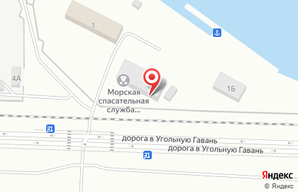 Автосалон Спарз на дороге в Угольную гавань на карте