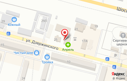 Лаборатория Инвитро на улице Дзержинского на карте