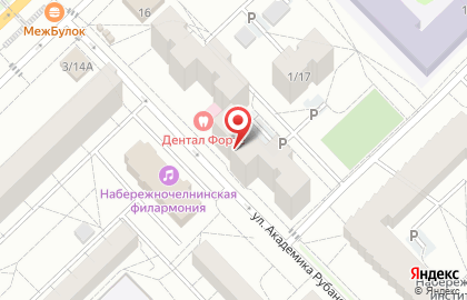 Спутник на улице Академика Рубаненко на карте