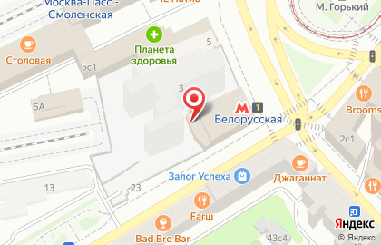 Московские Диссертации на карте