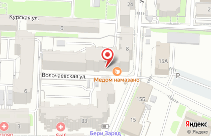 Продуктовый магазин Маяк на Волочаевской улице на карте