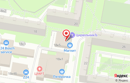 Учебный центр ИНТЕРН на бульваре Трудящихся на карте