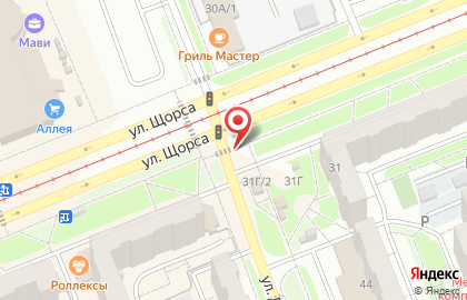 На Щорса на улице Щорса на карте
