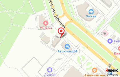 Школа танцев Best в Волгограде на карте