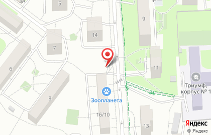 Продуктовый магазин в Москве на карте
