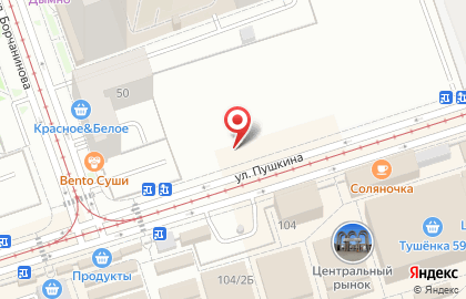Компания по производству памятников на улице Пушкина на карте