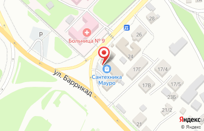 Сантехника Мауро в Иркутске на карте