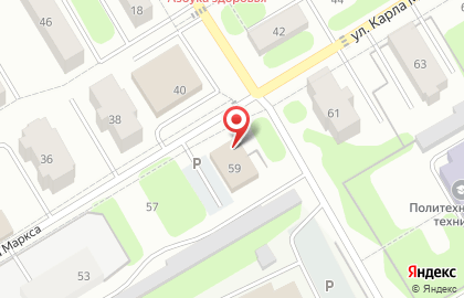 ОАО Банкомат, АКБ Мособлбанк на улице Карла Маркса на карте