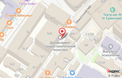 Московский центр градостроительного развития территорий на карте