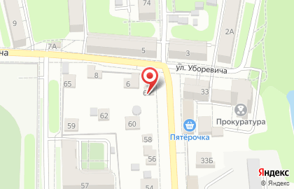 Адвокатский кабинет Сергеевой И.Г. на Андреевской улице на карте