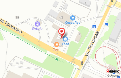 Торговая компания Автоштамп на улице Горького на карте