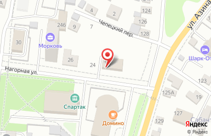 Торгово-сервисная компания Полаир на Нагорной улице на карте