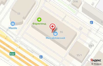Самовар на улице Федюнинского на карте