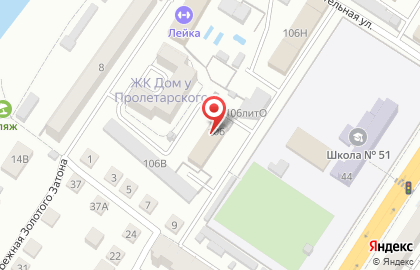 Волга-Трейд в Астрахани на карте