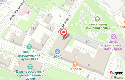 Банкомат МТС Банк, Дальневосточный филиал на улице Шевченко на карте
