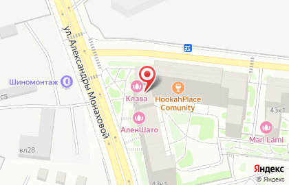 Салон красоты AlenShato на карте