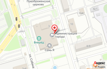 Совет депутатов г. Долгопрудный на карте
