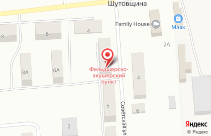 Федяковское отделение общей врачебной практики на карте