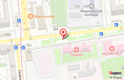 Салон Цветочная лавка на карте