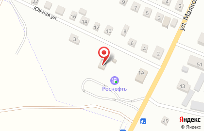 СТО Роснефть на Южной улице на карте