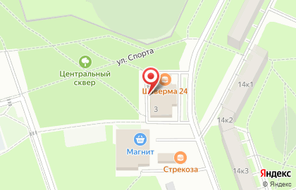Магазин в Санкт-Петербурге на карте