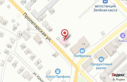 Аптека Ника, аптека на Пролетарской улице на карте