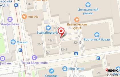 Садовый центр Успех в Заельцовском районе на карте