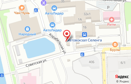 Кафе Тандыр на Советской улице на карте