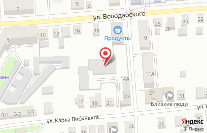 Служба доставки Макароллыч на улице Робеспьера на карте