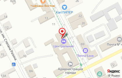 Бар Степной, бар в Челябинске на карте