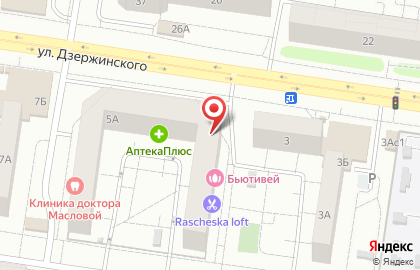 МИФ в Автозаводском районе на карте