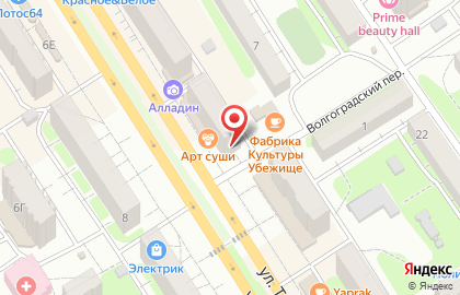 Производственно-монтажное предприятие Евро-пласт на улице Тельмана в Энгельсе на карте