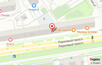 Салон красоты Beauty Time на Парковом проспекте на карте