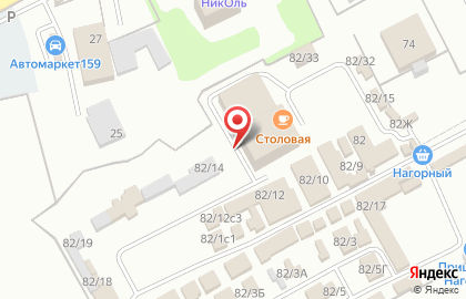 Шиномонтажная мастерская на улице Космонавта Леонова на карте
