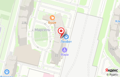 Студия маникюра Хочу Шеллак! на метро Беговая на карте