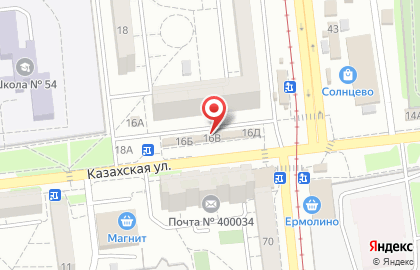 Магазин Белорусские Колбасы и Деликатесы на Казахской улице на карте
