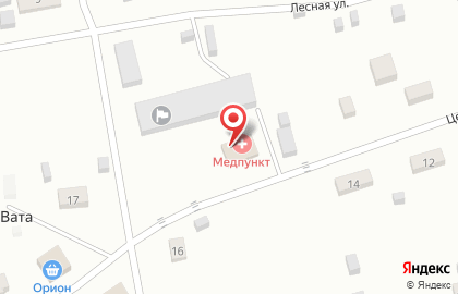 Нижневартовская районная больница на Центральной улице на карте
