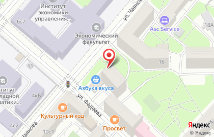 Тренинг-центр Секс.рф на Александра Солженицына на карте
