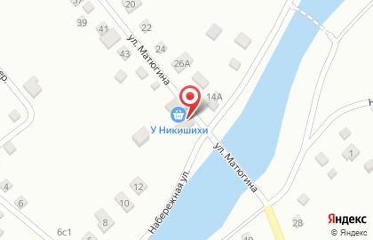 Продуктовый магазин У Никишихи на карте