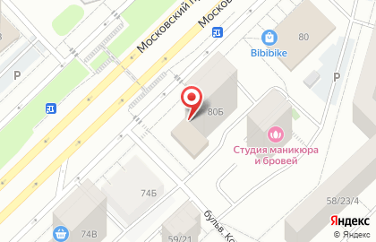 Магазин канцелярских товаров Циркуль на Московском проспекте на карте