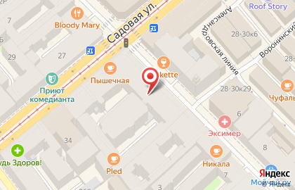 Магазин Фабрика молодежной одежды в Красносельском районе на карте