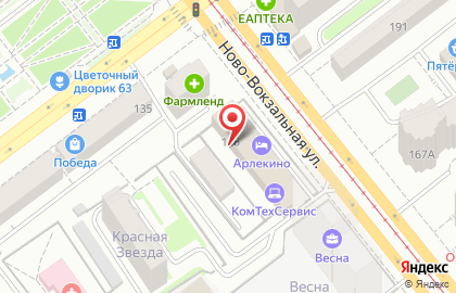 Пейнтбольный клуб Пионер на Ново-Вокзальной улице на карте