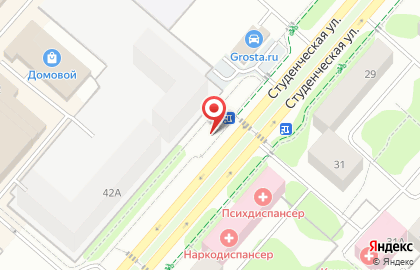 Продовольственный магазин Факторiя на Студенческой улице, 20а в Нижнекамске на карте